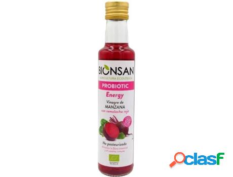 Vinagre de Manzana con Remolacha BIONSAN (250 ml)