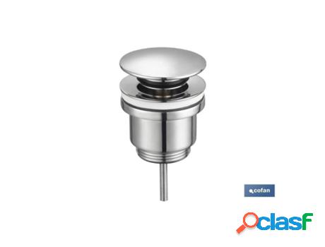 Válvula click-clack con tapón grande ø63 mm