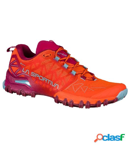 Zapatillas La Sportiva Bushido II GTX Mujer Red Plum Paprika