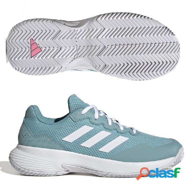 Zapatillas adidas gamecourt 2 w mint ton ftwr white 2022 39