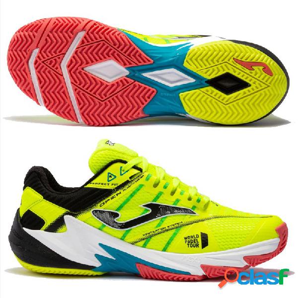 Zapatillas joma t.open 2209 amarillo fluor negro 43