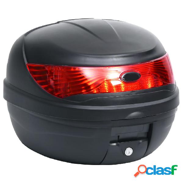 vidaXL Maleta para motos con capacidad para un casco 35 L