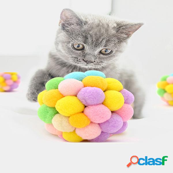 1 pieza divertida Gato pelota interactiva de juguete para