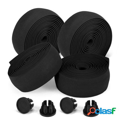 2pcs Cintas para manillar de bicicleta Banda suave para