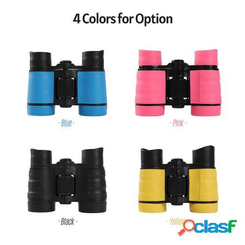 4 * 30 binoculares para niños Mini telescopios portátiles