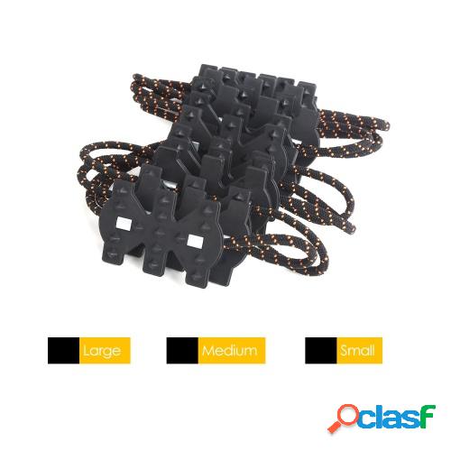 4pcs invierno antideslizante cadena de emergencia