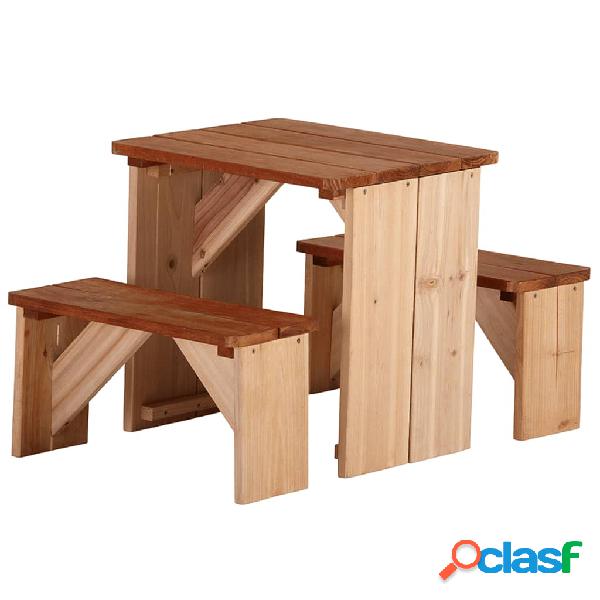 AXI Juego de muebles de picnic ZidZed