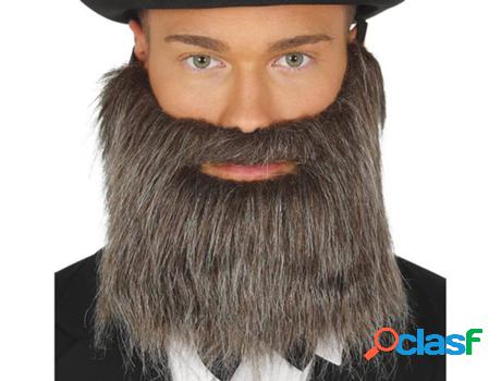 Accesorios DISFRAZZES Barba Y Bigote Gris (Talla: Talla