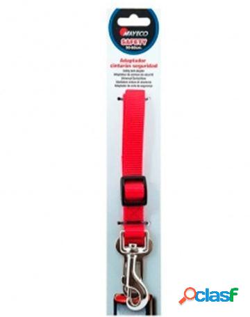 Adaptador Cinturón de Seguridad Rojo 30-60x2 cm Nayeco