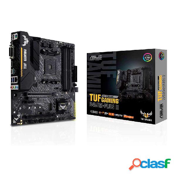 Asus tuf gaming b450m-plus ii. socket am4. micro-atx.