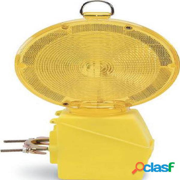 Baliza de obras led amarilla