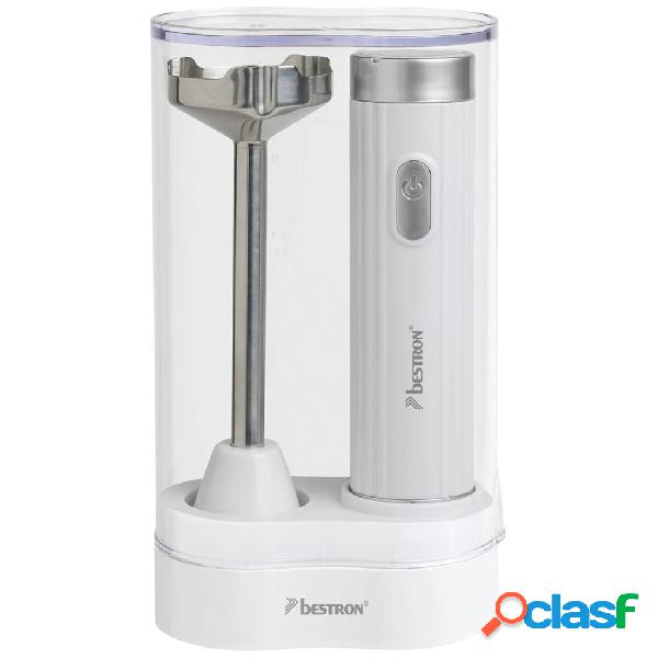 Bestron Batidora de mano blanca AHB400W con caja de
