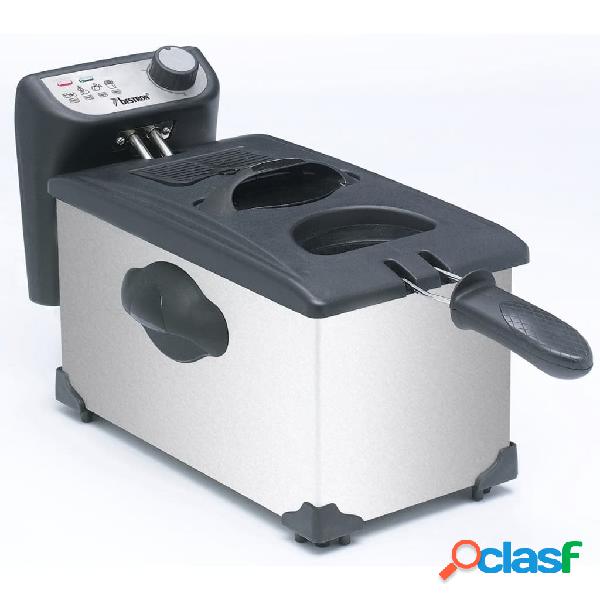 Bestron Freidora con zona fría 3,5 L 2200 W AF351