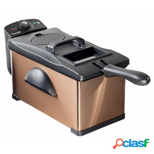 Bestron Freidora con zona fría AF370CO cobre 3,5 L 2000 W