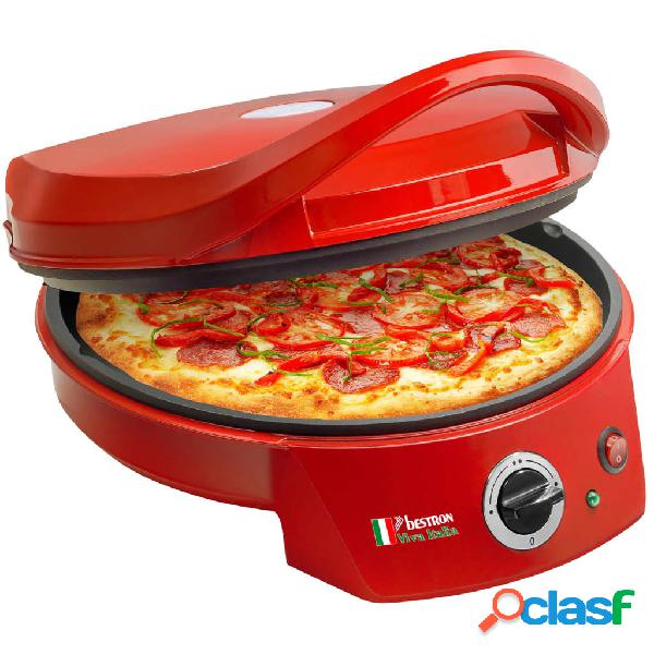 Bestron Horno de pizza / parrilla de mesa APZ400 1800 W,