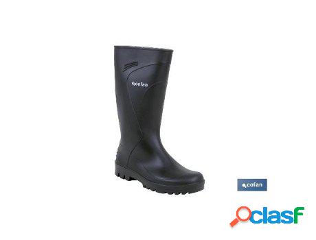 Bota agua negra alta calidad t-36
