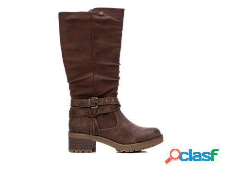 Botas REFRESH Piel Sintética Mujer (35 - Gris)