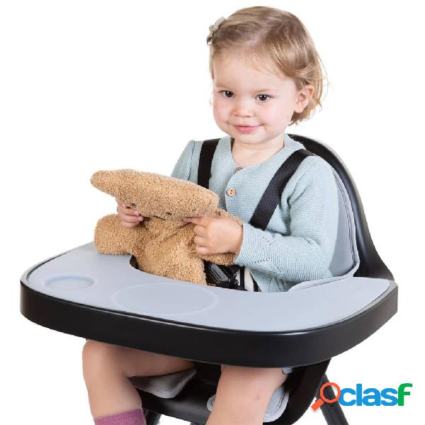 CHILDHOME Bandeja para trona con mantel Evolu silicona negro