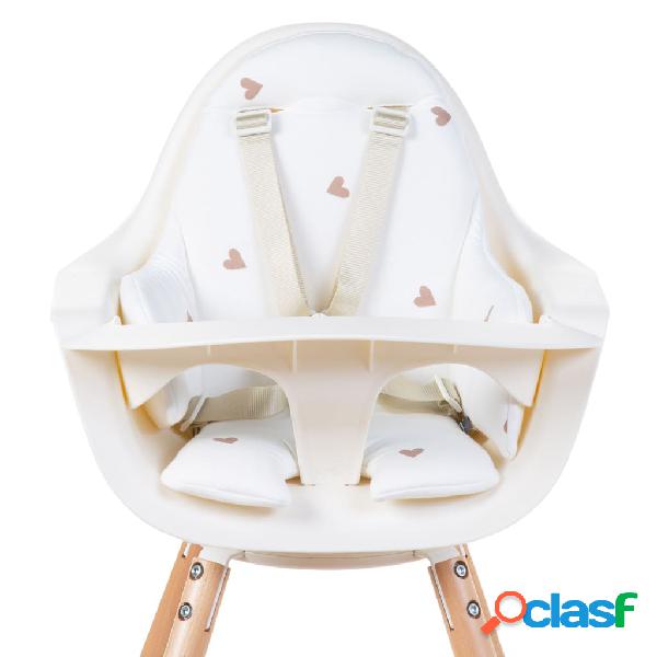 CHILDHOME Cojín de asiento Evolu Jersey Hearts