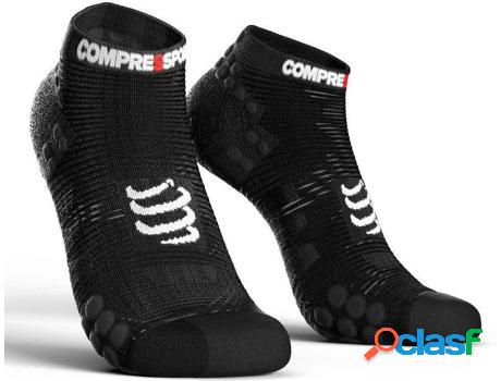 Calcetines COMPRESSPORT Calcetine Racing V3.0 Low Mart Negro