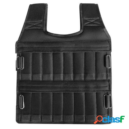 Carga máxima 15 kg / 35 kg Chaleco ponderado ajustable