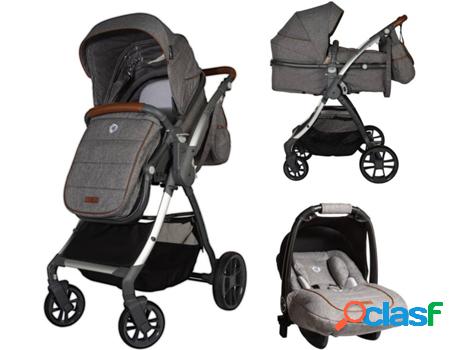 Carrito de Bebé Trio COCORELLE Acero (Grupo 0+ - Gris)