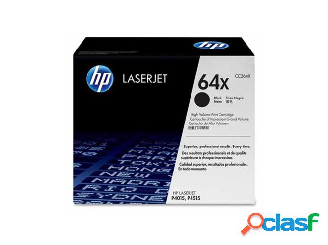 Cartucho de tóner original LaserJet HP 64X de alta