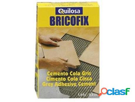 Cemento cola gris bricofix 1.5k caja