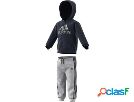 Chándale ADIDAS Logo Hd Baby Marino (Talla: 9 Meses)