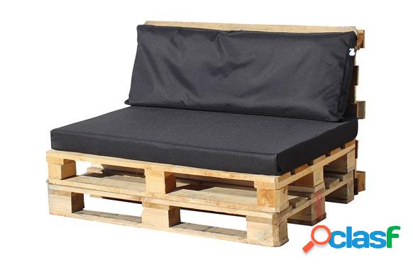 Cojin Asiento Para Palet Negro 120x80x10cm