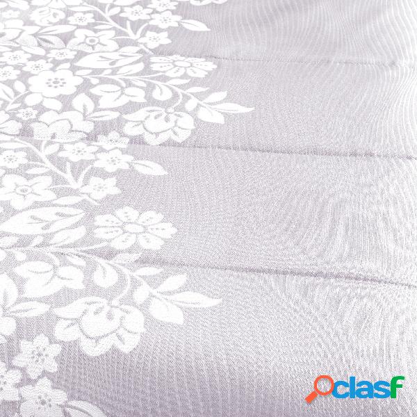Colcha Edredon Jacquard. Modelo Bella - Morado / Cama 150 cm