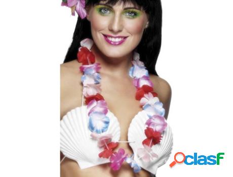 Collar DISFRAZZES Hawaiana Con Flores Multi