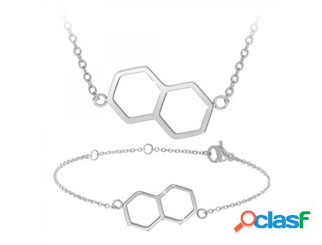 Collar SC_BOHEME (Acero - 40, 45 ou 50cm)