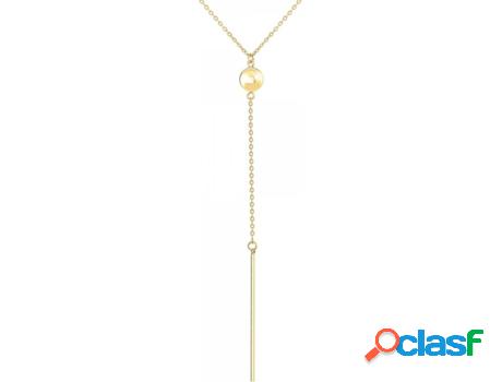 Collar SC_BOHEME (Acero - Dorado - de 41 à 60cm)