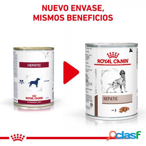 Comida Húmeda Hepatic Canine 420 GR Royal Canin