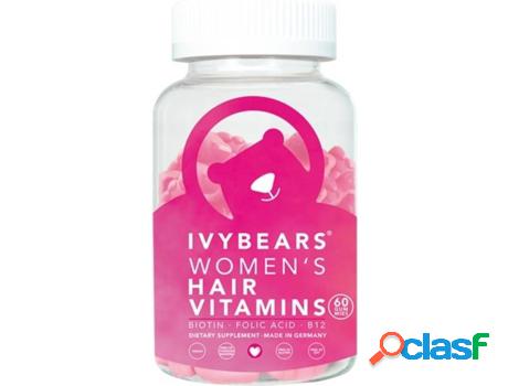 Complemento Alimenticio Vitaminas IVY BEARS Dulces Cabello