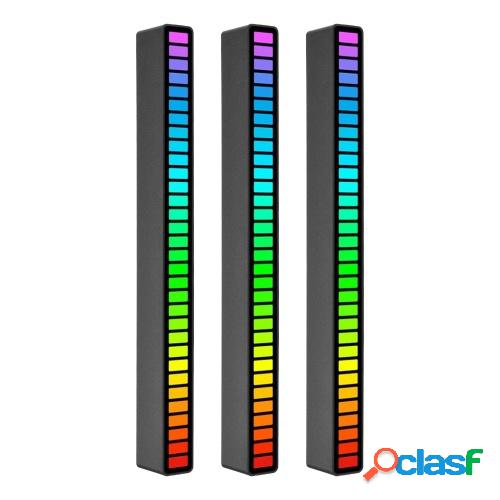 Control de sonido RGB Luces de ritmo 32 LED 18 colores Modo