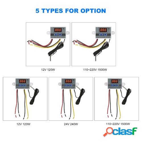 Controlador de temperatura electrónico Pantalla LED Módulo