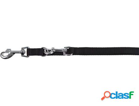 Correa para Perros KERBL Ajustable (Negro - 20x2cm - Nylon -