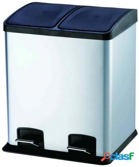 Cubo de basura 24L Vivahogar Inoxidable