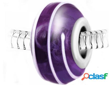 Dije SC_CRYSTAL (Acero - Morado - 13 mm)