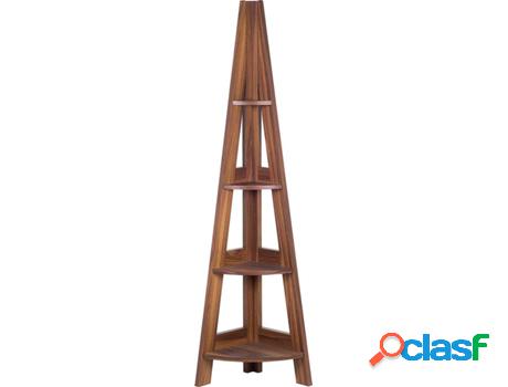 Estanterías Mobile Solo (Marrón - MDF -36x51x166 cm)