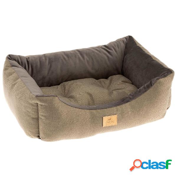 Ferplast Cama para perros y gatos Chester 80 marrón