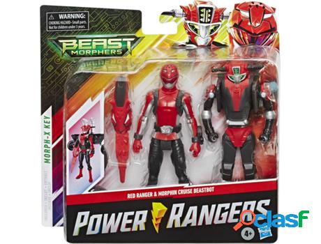 Figura de Acción POWER RANGERS Red Ranger & Morphin Cruise