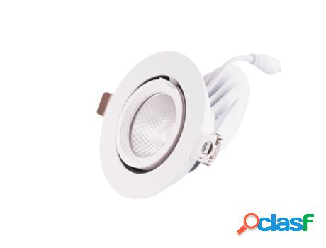 Foco Downlight LED 7W 700Lm 4000ºK Circular Orientable