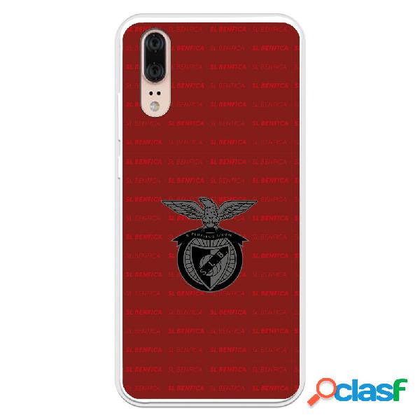 Funda para Huawei P20 del Escudo Fondo Granate - Licencia