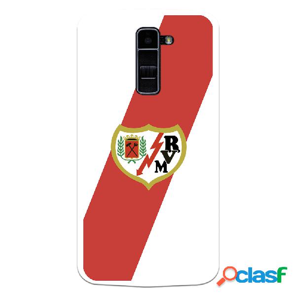 Funda para LG K10 4G del Rayo Vallecano Escudo - Licencia