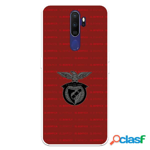Funda para Oppo A9 2020 del Escudo Fondo Granate - Licencia