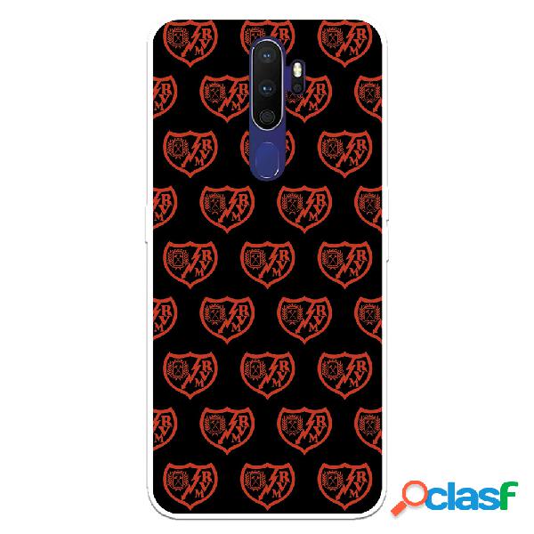Funda para Oppo A9 2020 del Rayo Vallecano Escudo Patron