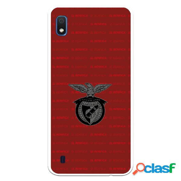 Funda para Samsung Galaxy A10 del Escudo Fondo Granate -